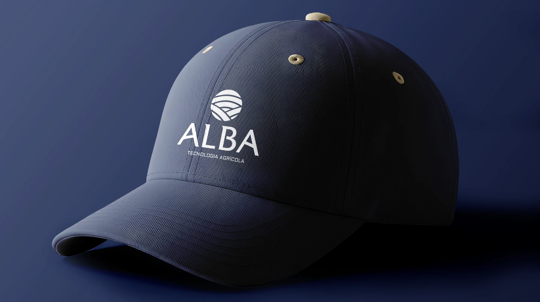 Alba Tecnologia Agrícola — aplicações da identidade visual