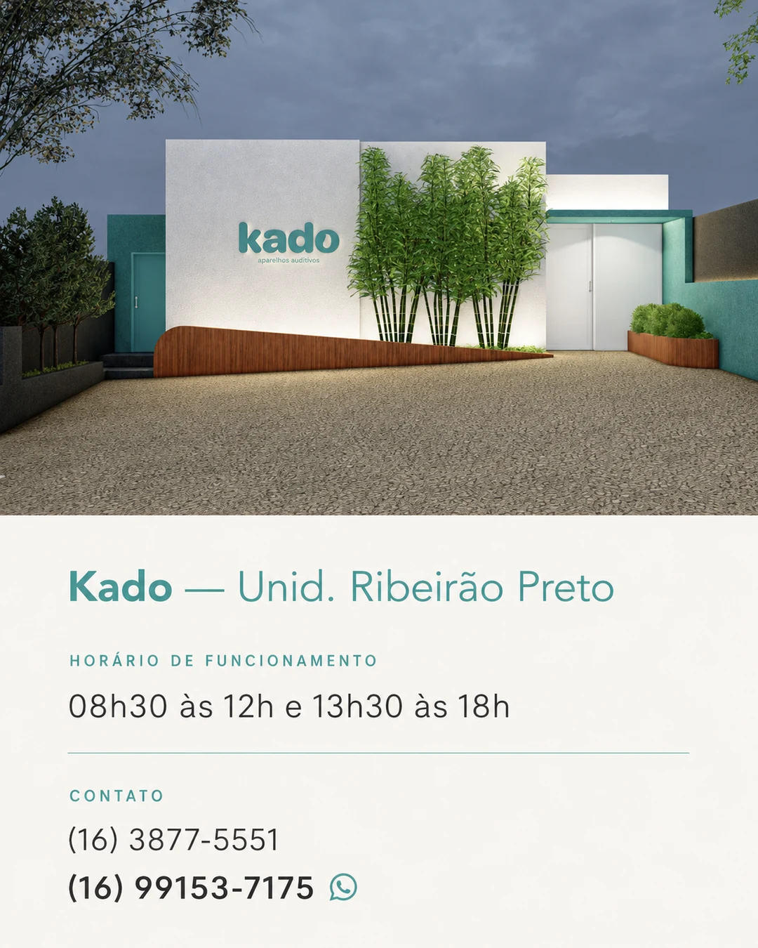 Comunicação da unidade de Ribeirão Preto.