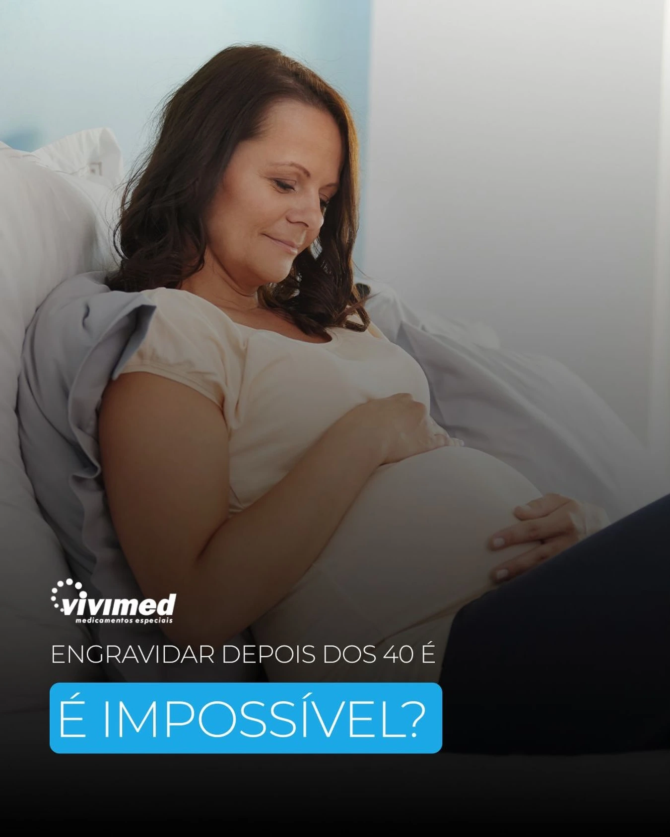 Comunicação acolhedora sobre a jornada da fertilidade.